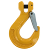 Heavy Duty Alloy Steel G80 Clevis Sling Hook With Safety Latch