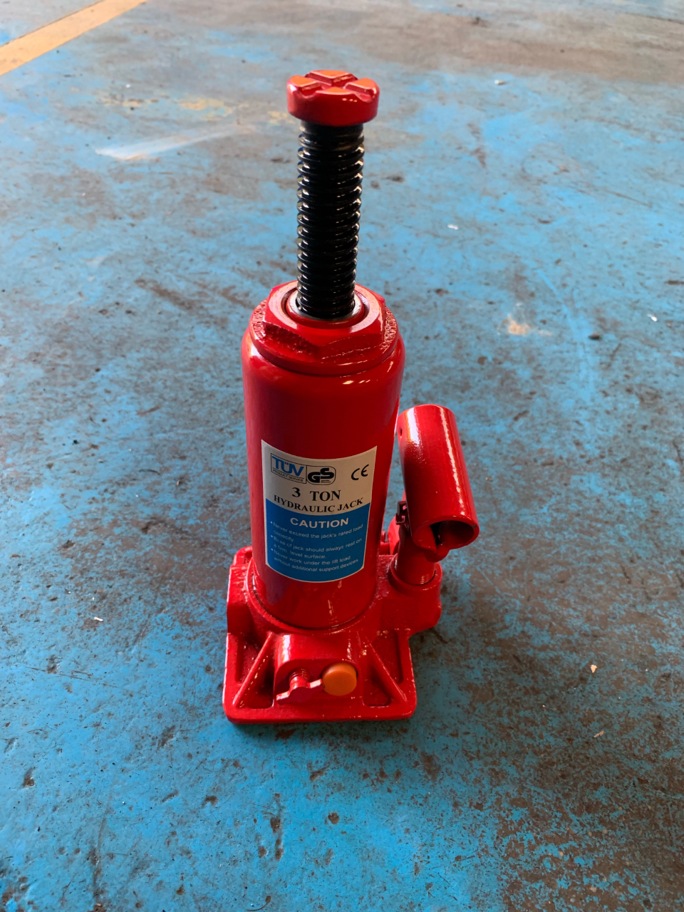 High Lift Hydraulic Bottle Jack with safety overload valve