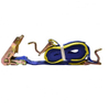 Australia Type 50MMX9M Cargo Ratchet Tie Down Straps with Hook And Keeper,trailer car cargo Truck roof rack