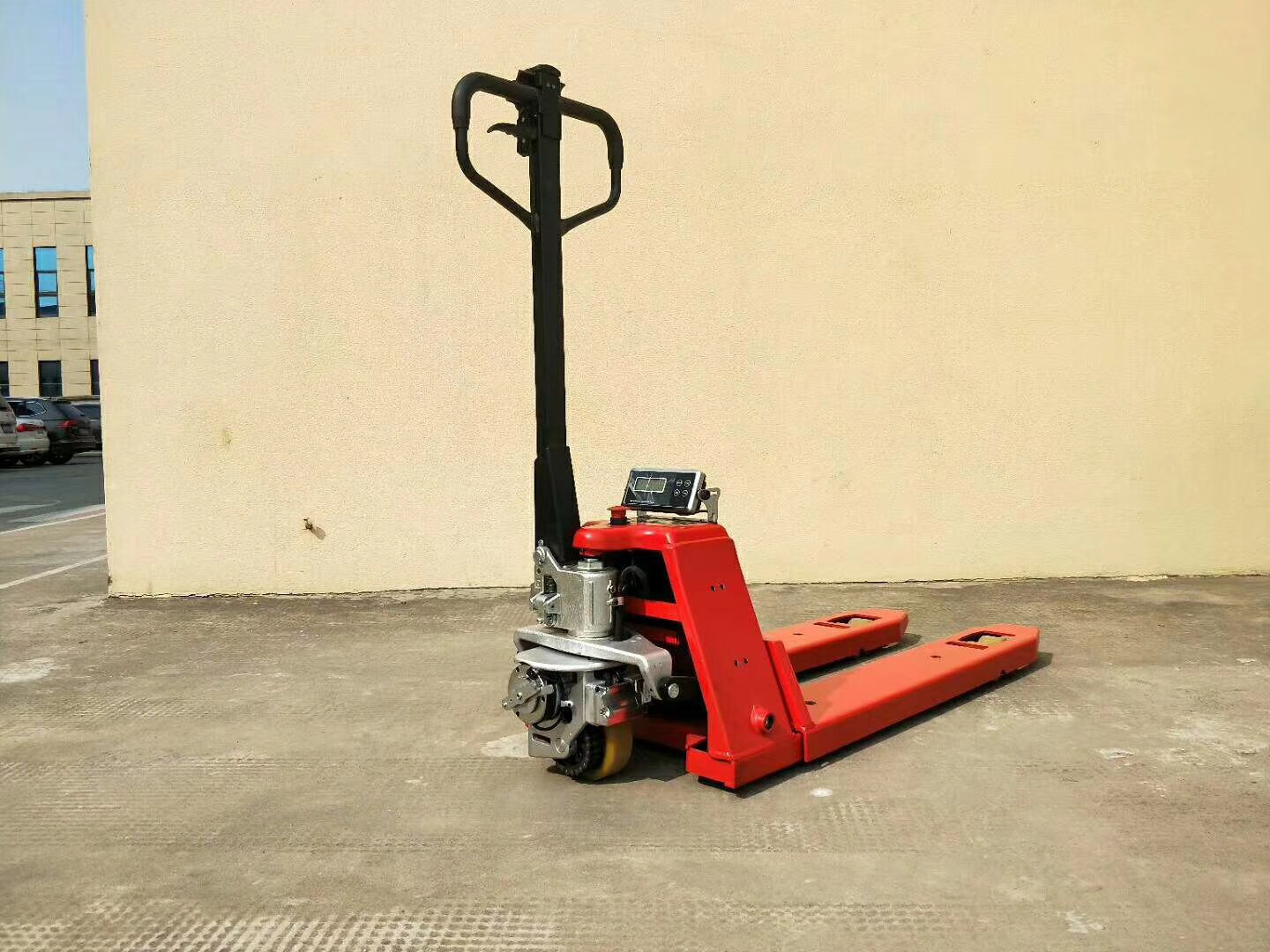 Powered Hand Pallet Truck With Scale And Printer