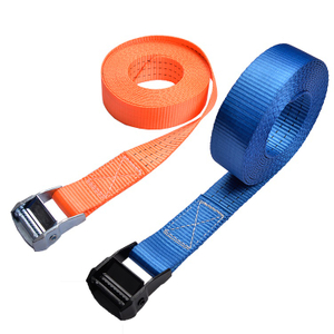 Lashing Strap Fiexible Polyester Cam Buckle Endless Ratchet Strap for cargo, luggage, bicycles, motorcycles, kayaks, surfboards, furniture, moving appliances