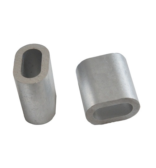 DIN3093 Aluminium Wire Rope Ferrules, Aluminum Crimps Cable Clamp Crimping Sleeve 0.5mm - 26mm
