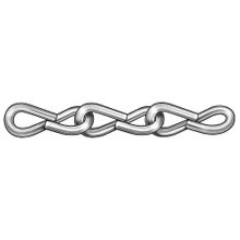 Electric Galvanized Single Hanging Jack Chain/Zinc Plated Steel Jack Chain